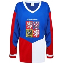 SPORT TEAM HOKEJ DRES ČR 4 modrá,biela,červená