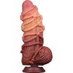 Lovetoy King size двуслоен силиконов анален разширител