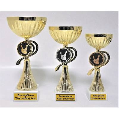 VIZINGR Bowlingové poháry 333-LAC029 333-LAC029/24 cm