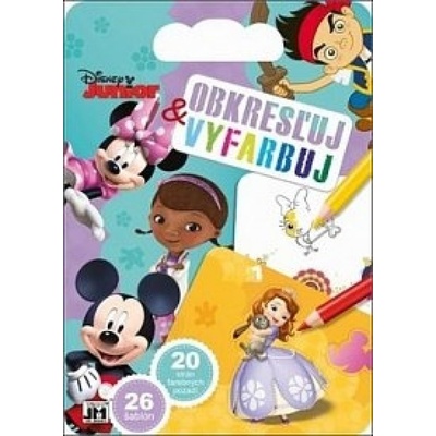 Disney Junior - 20 strán + 3 listy plné šablóniek na vytrhnutie Lubomír Král