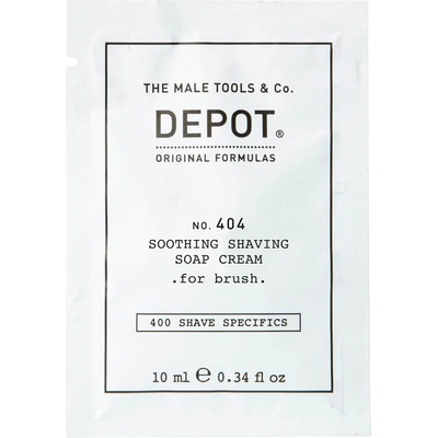 Depot 400 Shave Specifics No. 404 Алантоин Успокояващ Крем-сапун за бръснене 10 ml
