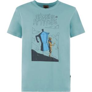 E9 Мъжка тениска E9 Atti T-shirt - Aquamarine - размер XL (217-0116-0115)