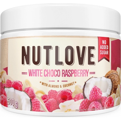 All Nutrition Nutlove biela čokoláda/maliny 500 g