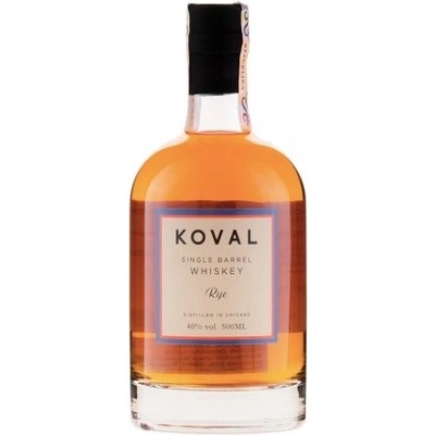 Koval Rye Whisky 40% 0,5 l (holá láhev)