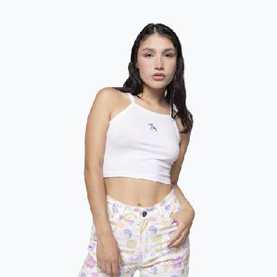 Дамски топ Kaotiko Lycra Balloon Puppy white