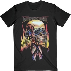Megadeth Flaming Vic Black M Риза (MEGATS05MB02)