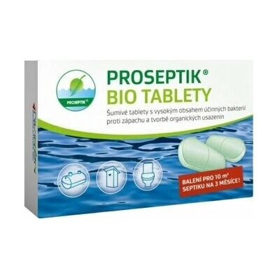 Proxim Proseptik BIO tablety do septiku 3× 20 g – Zboží Dáma