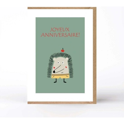 20327 PŘÁNÍ S OBÁLKOU / JOYEUX ANNIVERSAIRE!