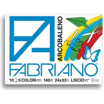 Fedrigoni Скицник за рисуване Arcobaleno, 24 x 33 cm, 140 g/m (1575140300)