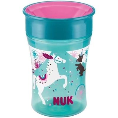 Nuk Tréningový hrníček Magic Cup 250 ml 360° 8+ zelená