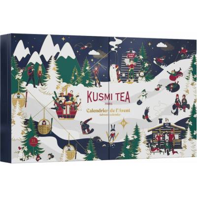 Súprava čajov, adventný kalendár 2025 Kusmi Tea