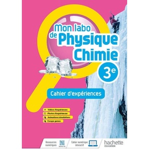 Mon labo de Physique-Chimie 3e - cahier d'expériences - Ed. 2022 | Fabienne Donadei, Eric Donadei (ISBN: 9782017875314)
