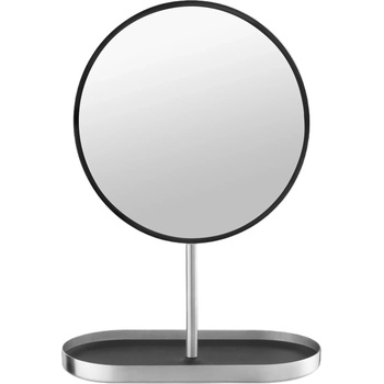 blomus Козметично огледало MODO 29 х 22 см, сребърен, мат неръждаема стомана, Blomus (BM65512)