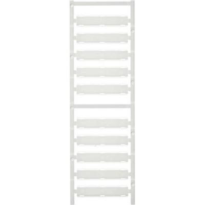 Weidmüller 1248810000 SFX 10/60 S MC NE WS značení kabelů Druh montáže: kabelové spony Potisknutelná plocha: 11 x 60 mm
