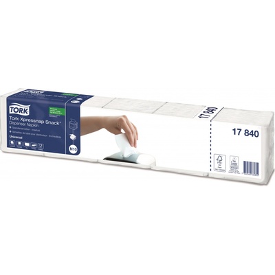 Tork ubrousky Xpressnap 1V 216x216mm bílé N10