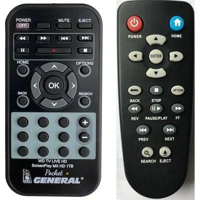 Dálkový ovladač General IOMEGA ScreenPlay MX HD 1TB – Hledejceny.cz