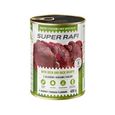 Super Rafi s jeleními a kačacími srdcami 400 g