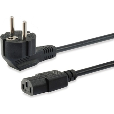 Equip Захранващ кабел Equip - 112121 (Захранващ кабел за PC, C13, черен, 3 м) (112121)