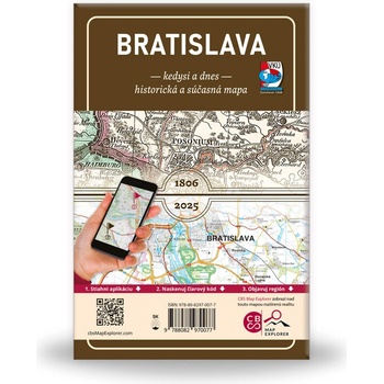 VKÚ Harmanec Porovnávacia mapa Bratislava - Kedysi a dnes (s aplikáciou CBS Map Explorer)