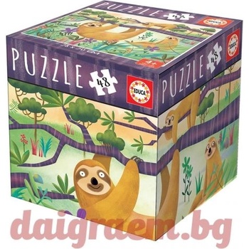 Image 1 of Educa Пъзел educa 18077 - 48 части - Ленивци (edu18077)