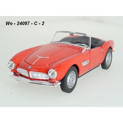 Welly BMW 507 kabriolet červené 1:24