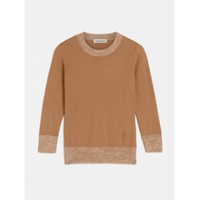 Trussardi sveter sweater roundneck melange viscose blend