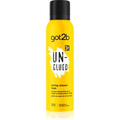 got2b Un-glued Styling Remover Foam почистваща пяна За коса 150ml