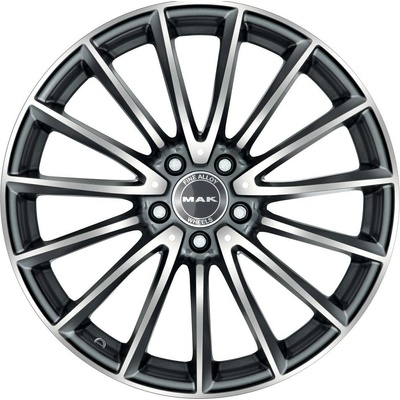 MAK KOMET 9x19 5x112 ET20 gunmetal mirror