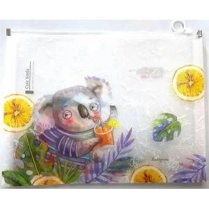 Fresh 'n Rebel Briefcase A4+ with plastic zipper Koala FRESH