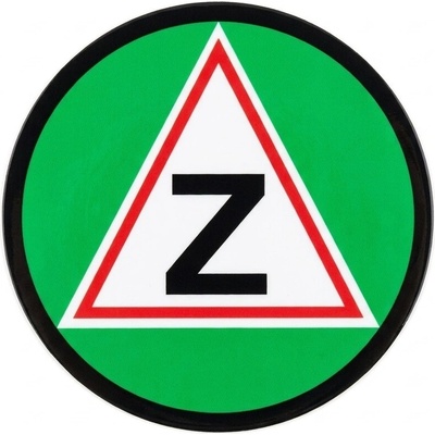 Amicar Magnetická informační cedulka začátečník o průměru 100 mm