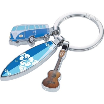 TROIKA Ключодържател Хавайски сърф Troika KR16-14/CH (KR16-14/CH)