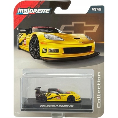 MAJORETTE COLLECTION CHEVROLET CORVETTE C6R ŽLTÝNOVÝ KOVOVÝ MODEL 1:64