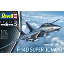 Revell Model Kit Plastic plane 03960 F 14D Super Tomcat 1:72