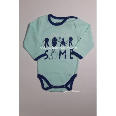 mymosa Боди с дълъг ръкав Roar, 50/56