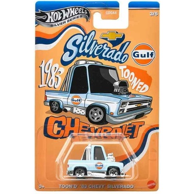 Mattel Hot Wheels Tooned Gulf Racing 1983 Chevrolet Silverado
