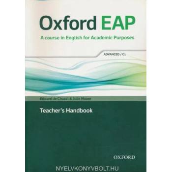 Image 1 of Oxford EAP: Advanced/C1: Teacher's Book, DVD and Audio CD Pack | Edward de Chazal, Julie Moore