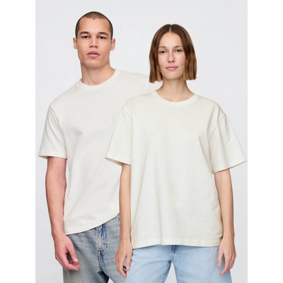 GAP tričko Heavyweight Bílá