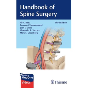 Handbook of Spine Surgery | Praveen Mummaneni, Juan S. Uribe, Alexander R. Vaccaro, Mark S. Greenberg (ISBN: 9781684205547)