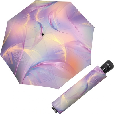 Doppler Magic Fiber Imperial BRILLIANCE dámský plně automatický deštník růžový
