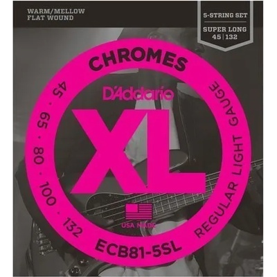 D'Addario ECB81-5SL Струни за бас китара