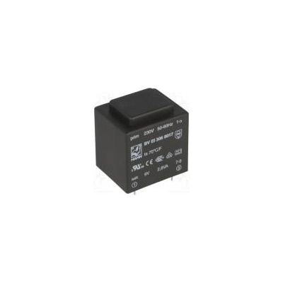 Transformátor zalévaný 2,8VA 230VAC 9V 311mA PCB 135g