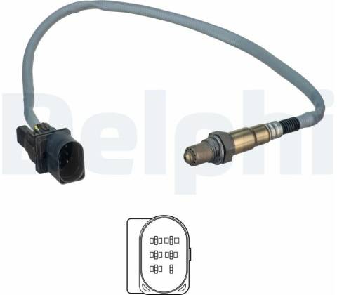 Lambda sonda DELPHI ES20549-12B1 (ES2054912B1)