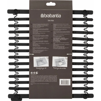 Brabantia Podložka do dřezu 56x30x1,5 cm - tmavá šedá