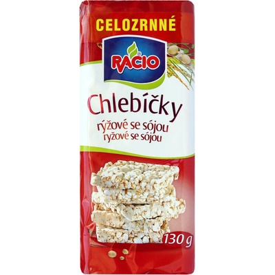 Racio Chlebíčky rýžové se sojou 130 g