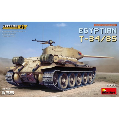 MiniArt Egyptian T-34/85 with Interior Kit 37071 1:35