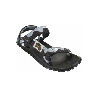Gumbies Scrambler Sandal black grey black