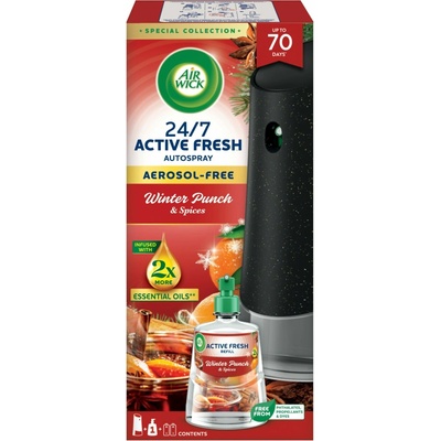 Air Wick Active Fresh Family Winter Punch automatický osviežovač vzduchu s náplňou 228 ml