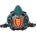 Portwest p431 / Силиконова полумаска - синя l (p431blum/l)
