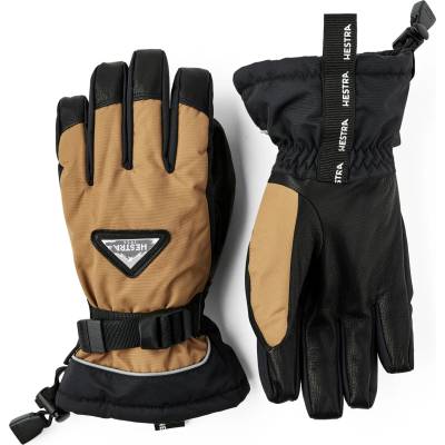 Hestra Детски ръкавици Hestra Kid's Skare CZone Junior 5 Finger Gloves - Dark Sand - размер 3 (EU) (202-4253-0611)