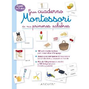 Gran cuaderno Montessori de mis primeras palabras | ÉDITIONS LAROUSSE (ISBN: 9788419250049)